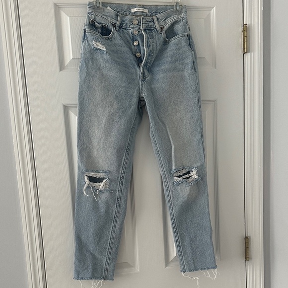 PacSun Denim - PacSun High Rise Distressed Blue Jeans